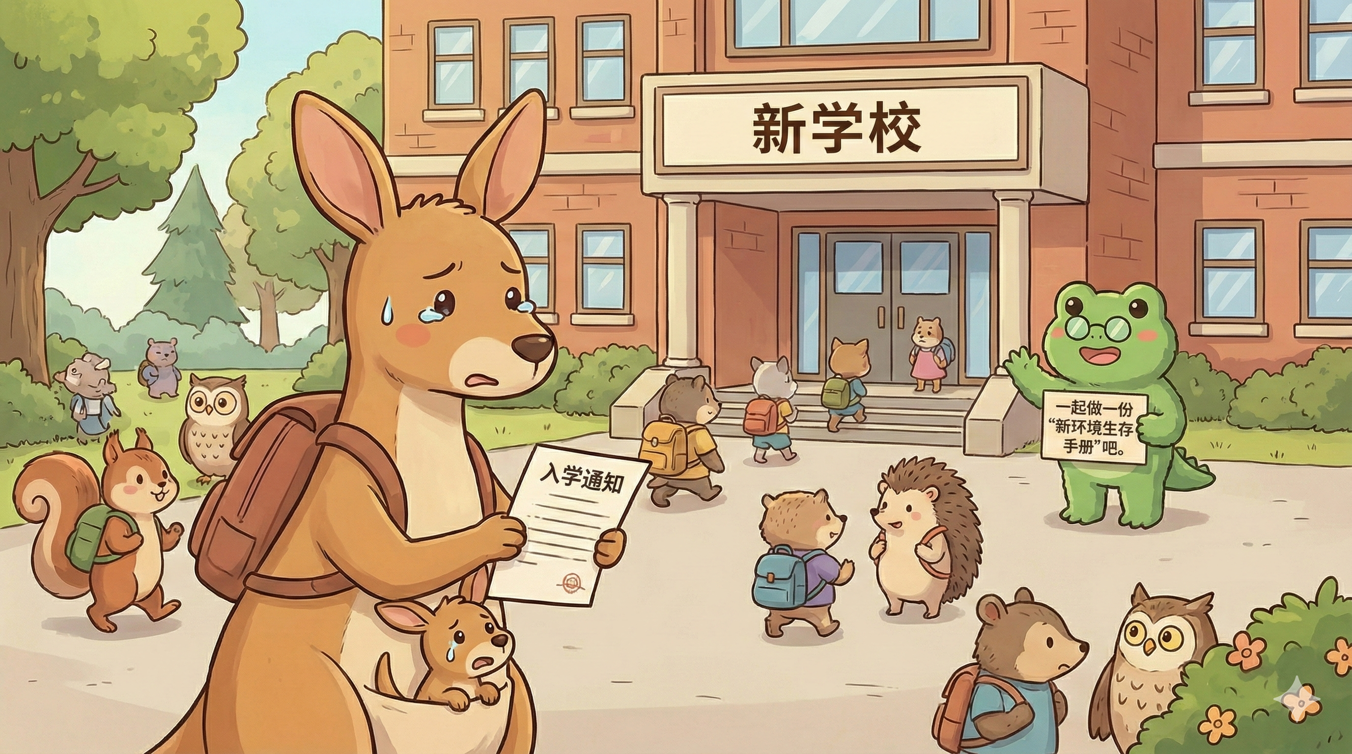 School Illustration